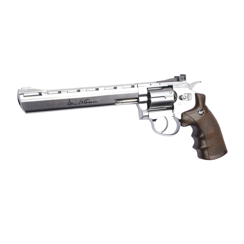 revolver gnb dan wesson 8 chrome 45 bbs